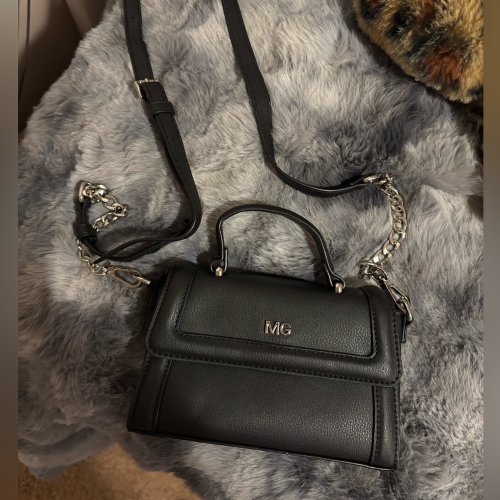 Madden Girl Black Pleather Purse
